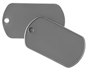 Mil-Spec Matte Dog Tag